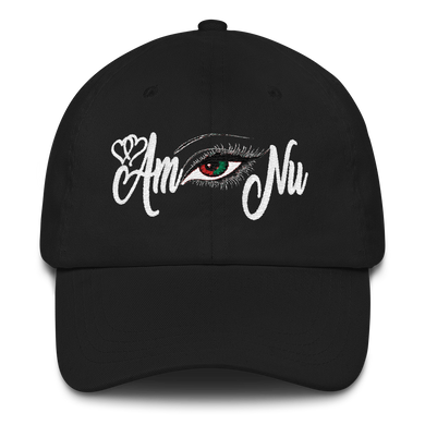 Eye Am Nu White Winter Wonderland Dad hat